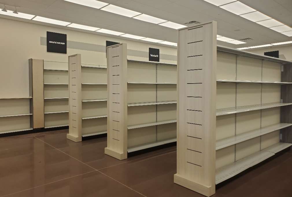 Gondola shelving installation for new store setup services
